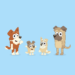 Are There Any Mixed-Breed Dogs in Bluey
